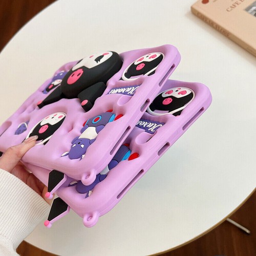 Kuromi Protective Case Cover For Apple iPad 10th 9 8 7 mini 6 5 4 3 Air 1 2 Pro - Picture 6 of 11