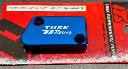 Tappo Serbatoio Freno Anteriore Con Logo Per YAMAHA YZ, YZ-F Blu Alluminio