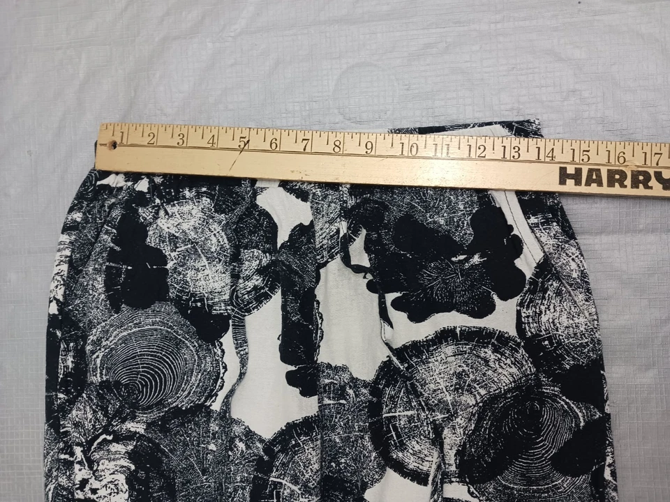 Pantalones Harén Joggers Patrón Graffiti 100% Algodón Talla S. W-24"  Foto 4 de 4