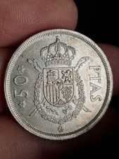 SPAIN COIN 50 PESETAS 1975 (78) PTAS COPPER - NICKEL KM# 809 Kayihan coins T20