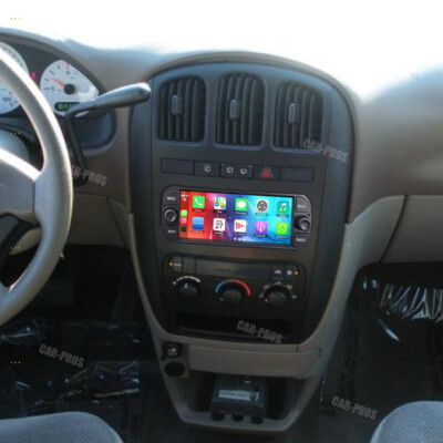 For 2001-2007 Dodge Caravan Apple CarPlay 6.86'' Car Radio Android 13 Stereo Navi