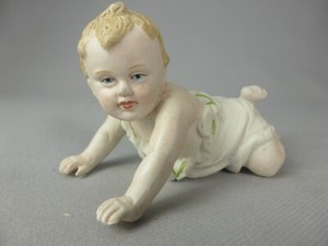 Figurine Bebe A Quatre Pattes Biscuit Ceramique Porcelaine Piano Baby 841 Ebay