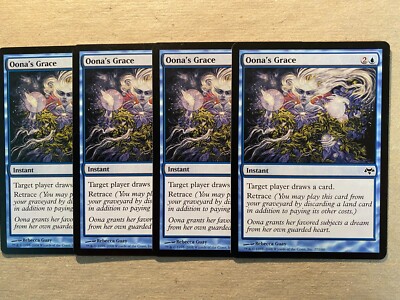 MTG 4x Oona's Grace Eventide Pauper Modern Magic the Gathering Card x4 ...