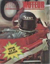 SPORT MOTEUR 287 1972 LE GRAND PRIX DE BELGIQUE LES 1000KM DU NURBURGRING