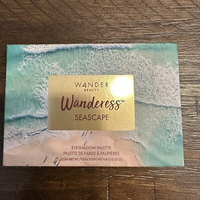 Wander Beauty Eyeshadow Palette - Wanderess Seascape - 6 Shades