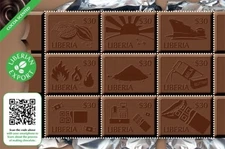 Liberia 2011 - Chocolate Delicacies - Sheet of 9 stamps - Scott #2740 - MNH