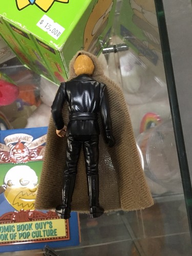Vintage Star Wars Luke Skywalker Jedi Knight Complete Action Figure Kenner Blue - Picture 4 of 10
