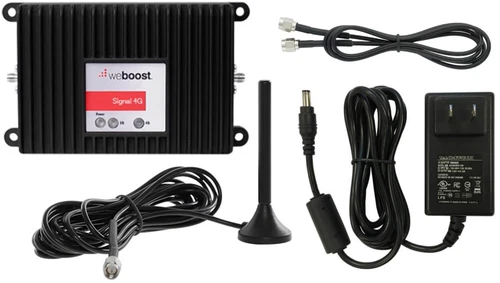 weBoost 460119 Signal 4G Cellular Booster+AC Power Supply+Antenna+SMA Cable