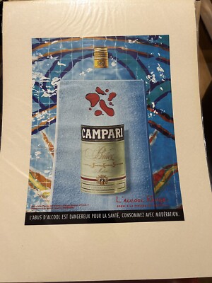 Publicité - Alcool - Campari - NB - 1954 main image 1