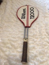 Vintage Wilson T-2000 Tennis Racquet with Cover