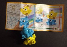FF053 MIXART PASTELLI GIALLO E AZZURRO + BPZ CARTINA KINDER FERRERO 2014/2015