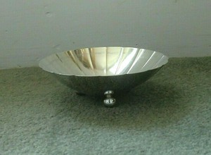 Tiffany Co Sterling Silver Dish Bowl Ball Footed 6.52 Troy Oz 22673 Pattern