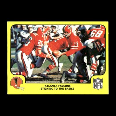 Sticking to the basics 1978 Fleer Team Action Atlanta Falcons #1 Set Break