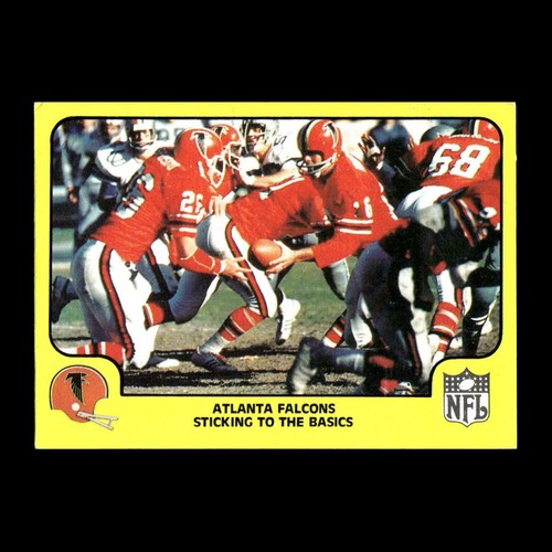 Atlanta Falcons [Sticking to the Basics] #1 1978 Fleer Team Action card