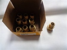 PARKER X1 / 2FHG4-B BRASS FITTING SET OF (10) 1/2" BSPT X 1/2" NPTF