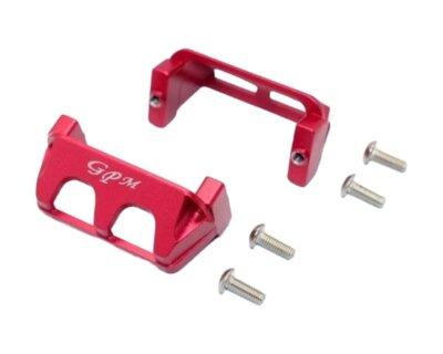 GPM Racing Alu Servo Halter und Schutz rot GPMERV024XR E-Revo VXL 1/16, Summit 1