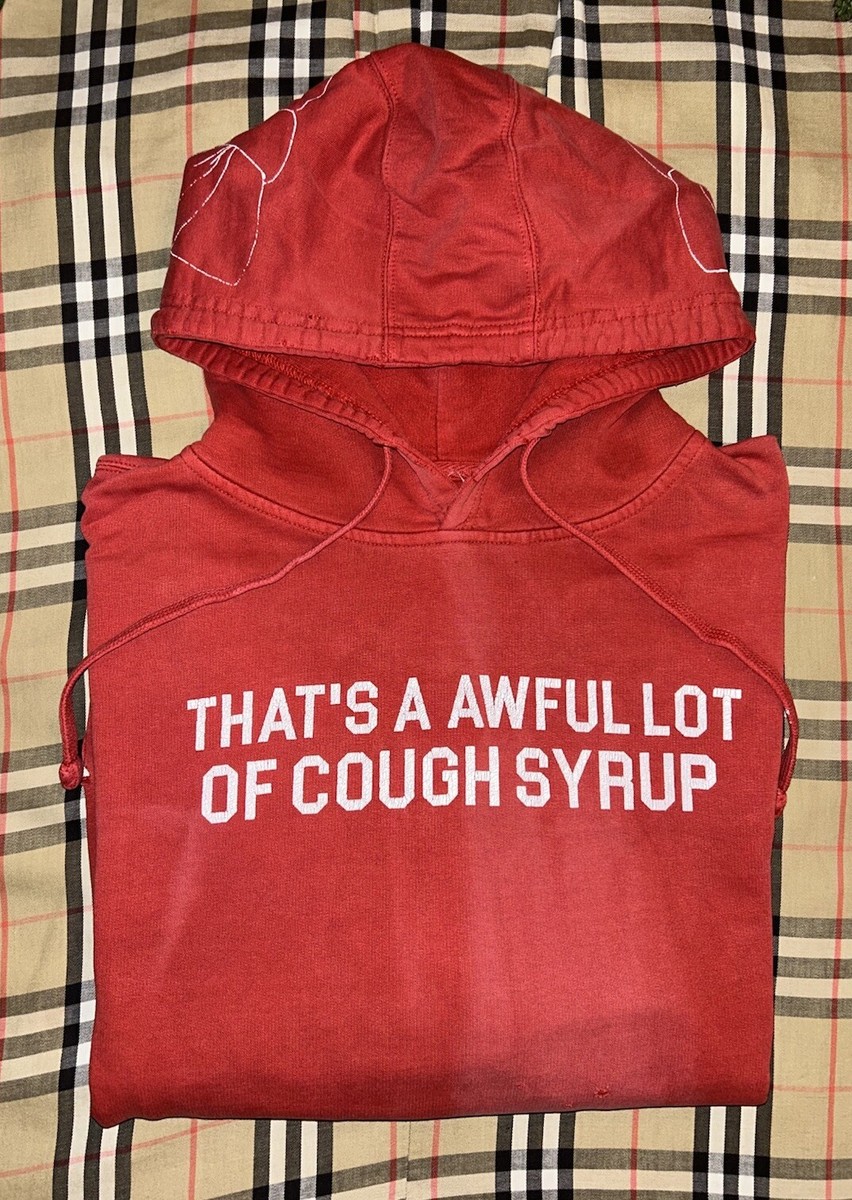 Thats A Awful Lot Of Cough Syrup Los Angeles Men's Size XL Red