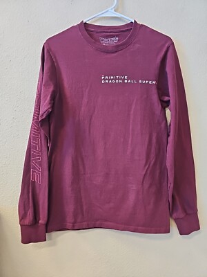 lee様 Dragon Ball Super Z x Primitive T Shirt Mens Size Small Maroon