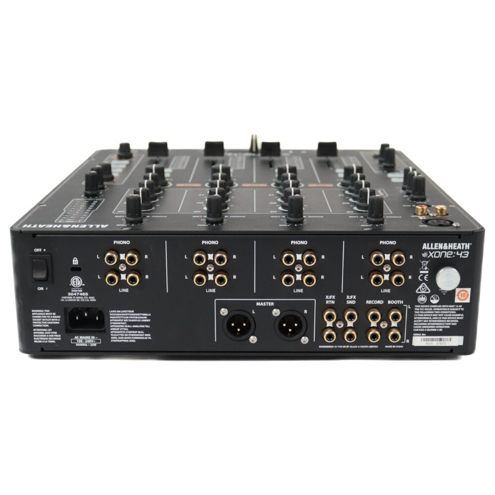 Allen & Heath Xone:43 4-channel DJ Mixer Confirmed Operation