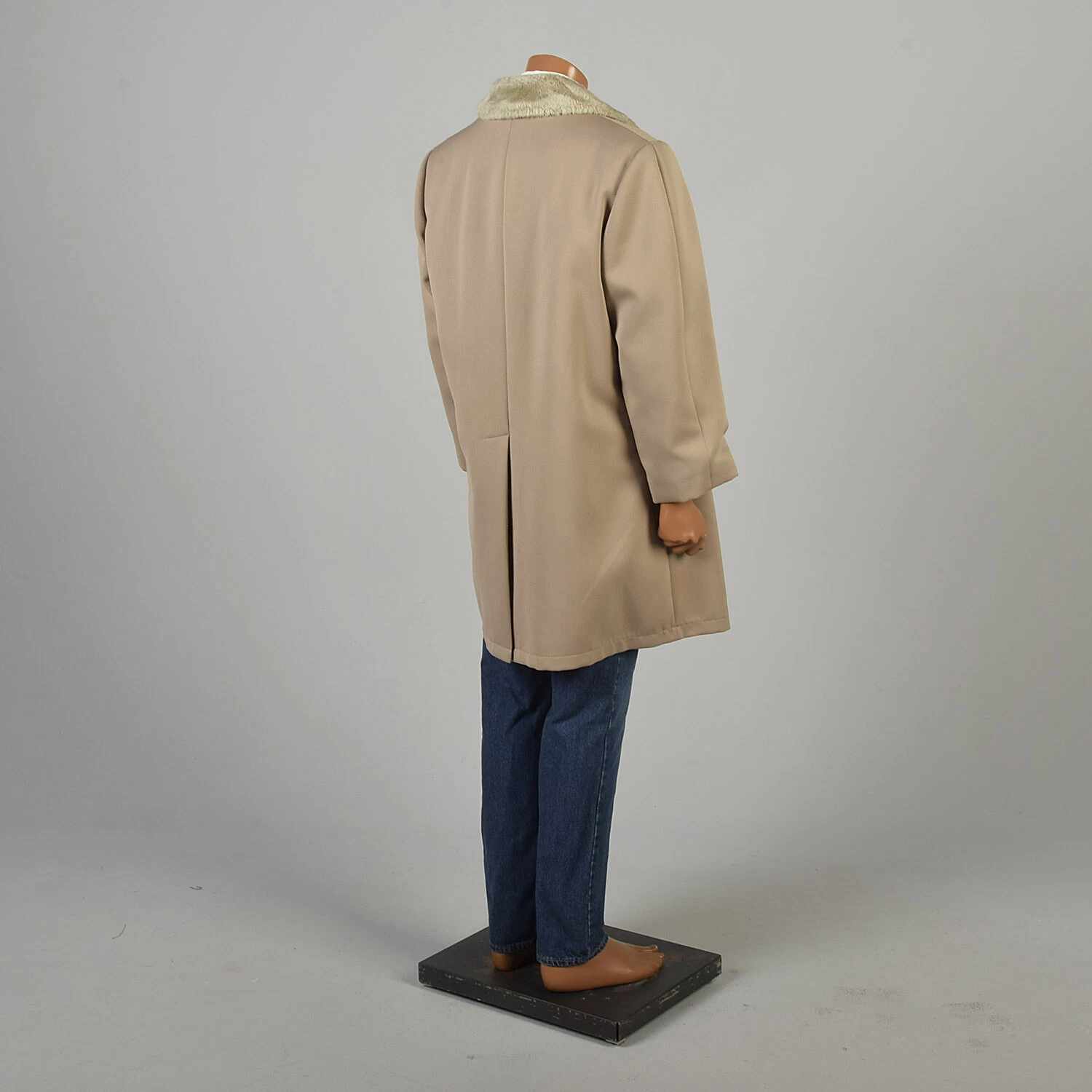 zero 1970s outerwear winter vegan faux fur jacket