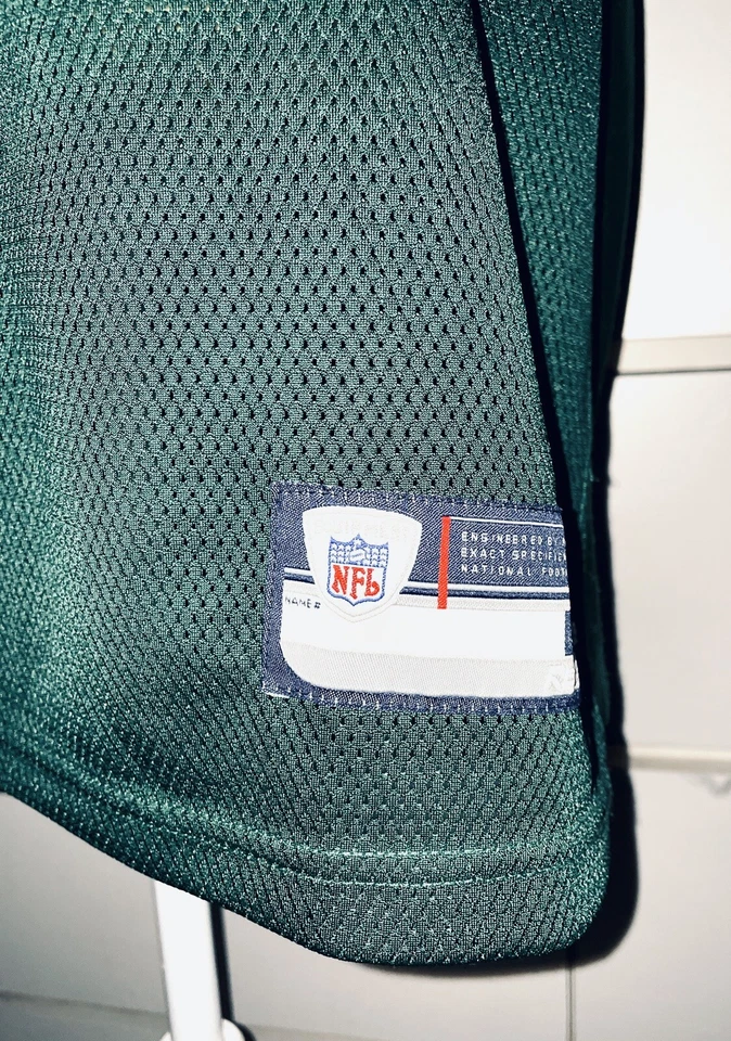 2004 REEBOK X NFL NEW YORK JETS VILMA #51 ON FIELD (HOME) JERSEY LARGE 50 - Image 3 of 4