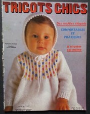 § catalogue ancien laine TRICOTS CHICS n° 251 - 1984 - bébé, layette
