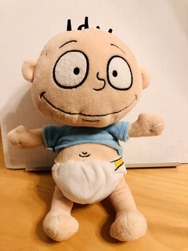 Rugrats Tommy Pickles Nickelodeon Plush Stuffed Animal Toy Baby Viacom 2019 9.5”
