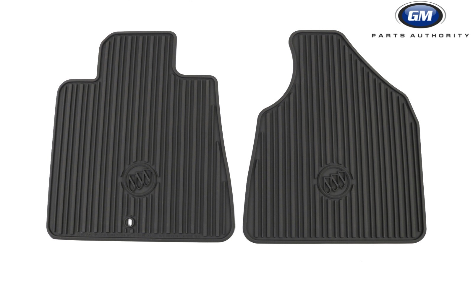 20122017 Buick Enclave AllWeather Front Floor Mats 22890385 Titanium