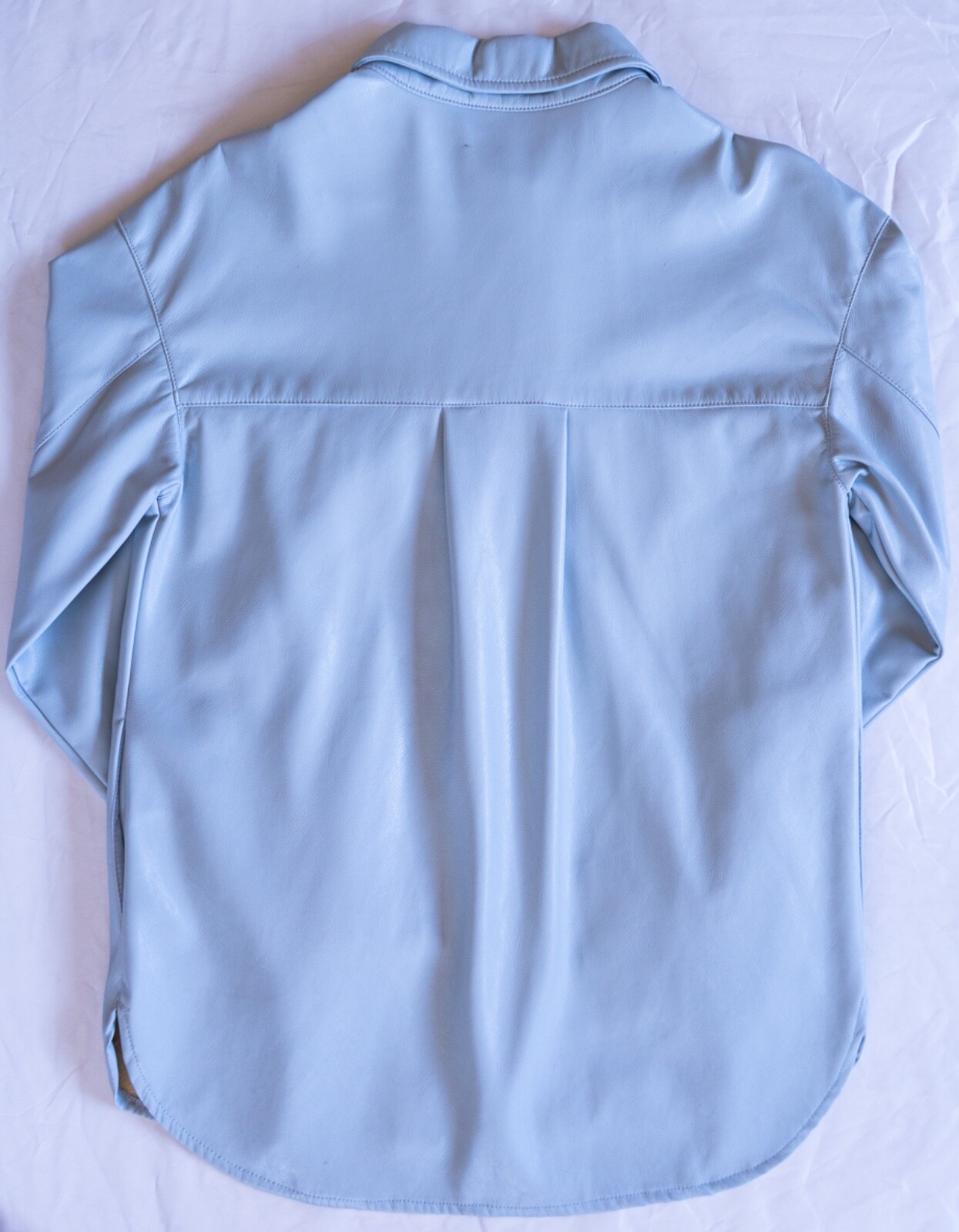 Bershka Giacca Donna XS Blu Altra con Cappotto Poliestere