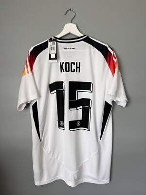 Koch Germany Jersey 2024 Home Soccer Football Shirt Adidas IP8139 Mens Size L