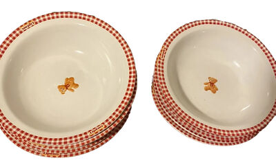 Campbell Lipton & Gund Ceramic  Bowls . Vintage  CAMPBELL SOUP  Bowls.