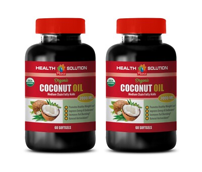 digestion advantage - COCONUT OIL ORGANIC - easy to ketosis digest 2 BOTTLE