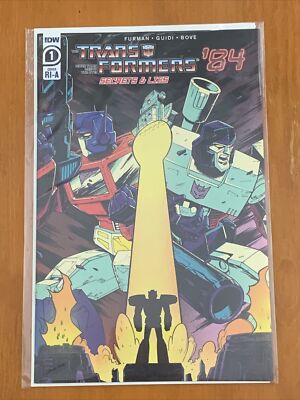 Transformers 84 Secrets and Lies #1 Roche 1:10 Variant NM