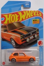 2023 Hot Wheels HW J-IMPORTS 8/10 '73 Honda Civic Custom 117/250 (Orange)