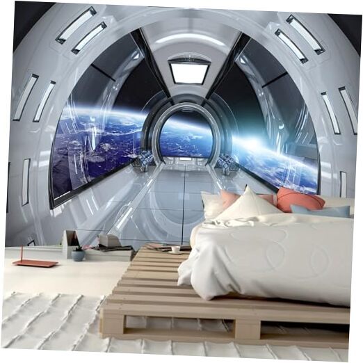 FENDROM Spaceship Tapestry Wall Hanging Futuristic 59.00