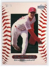 2000 Upper Deck Ovation Japan Shinji Sasaoka Hiroshima Toyo Carp #84
