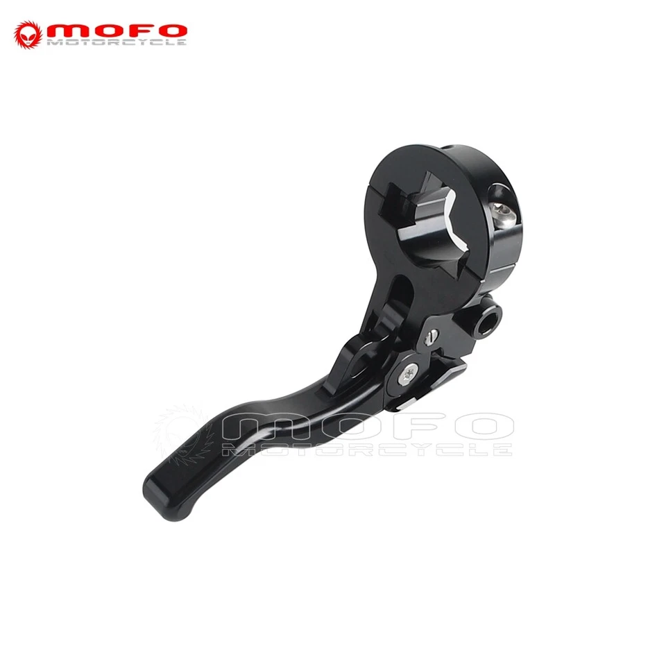 Palanca de embrague de palanca de freno de mano de 2 dedos más fácil de tirar para Harley Sportster SuperLow Foto 3 de 4