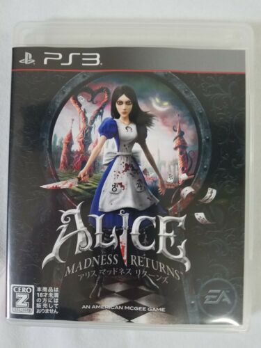 USED PS3 Alice Madness Returns Playstation 3 Japan Import - Afbeelding 1 van 4