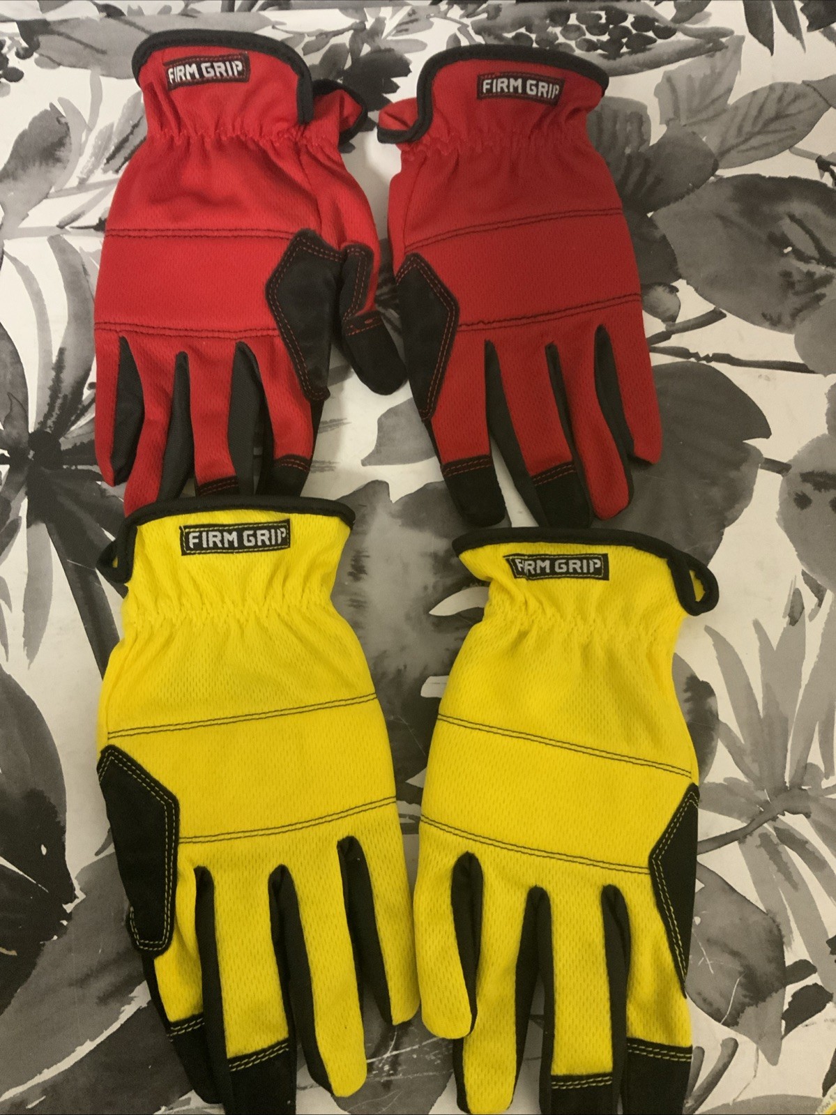 High-Dexterity Firm Grip Utility Work Gloves - Large Size - 2-Pack
