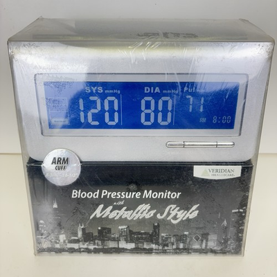 #ad #ad Veridian Healthcare Arm Blood Pressure Monitor Metallic Style SEE DETAILS $14.45