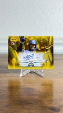2025 Topps Stadium Club Ryan Bliss #SCBA-RB Yellow On Card Rookie Auto. rookie card picture