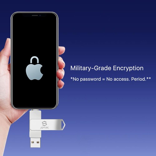 Original Apple MFi Zertifiziert iPhone USB Flash Drive 128GB - Echte Kapazität - Kein... - Bild 8 von 8