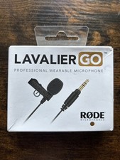 Rode Lavalier GO Professional Wearable Microphone Black