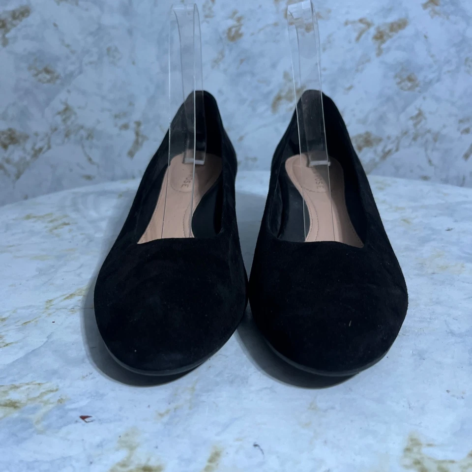 Taryn Rose женщин размер 8 туфли черная замша насос комфорт карьера моды каблуки - Изображение 2 из 4