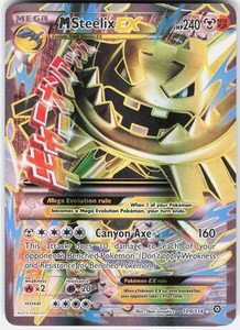 M Steelix EX 109/114 Full Art Steam Siege