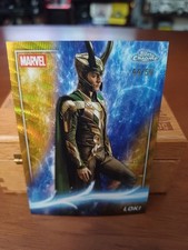Limited Topps Chrome Cards Marvel .Neu mit Loki 44/50Gold Refractor