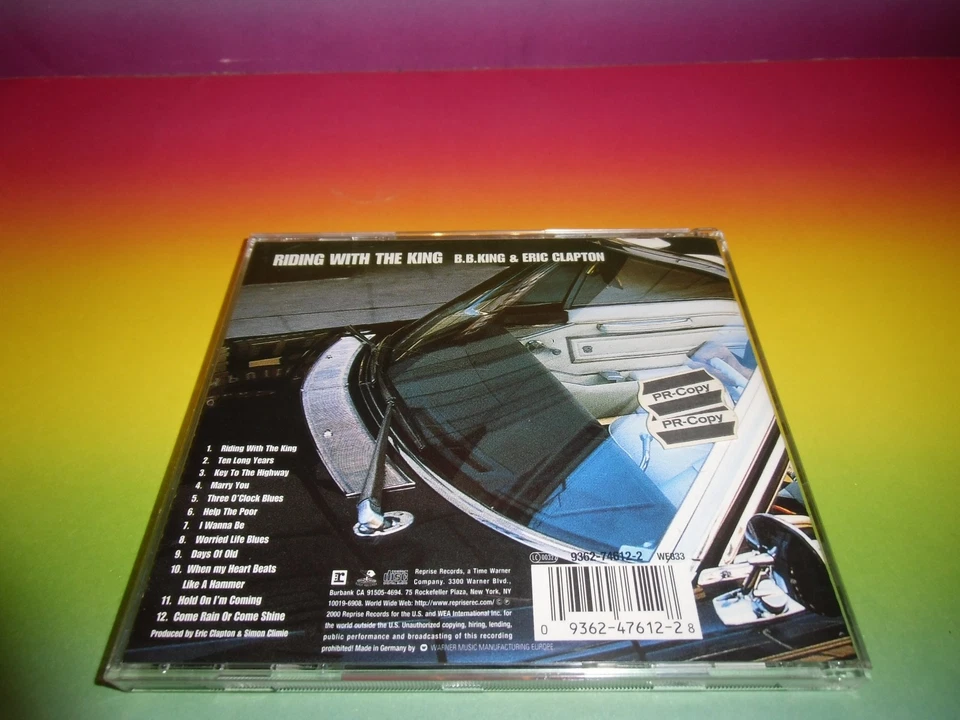 BB King*Eric Clapton - Riding With The King *PROG*ROCK* ALBUM CD-MINT-NEUWERTIG - Bild 2 von 3