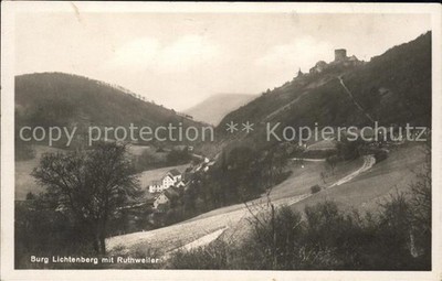 Ruthweiler dirt road Castle Lichtenberg