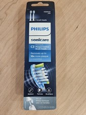 Philips Sonicare C3 2-in-1 Replacement Brush Heads, White HX9042/65 - 2x Pack
