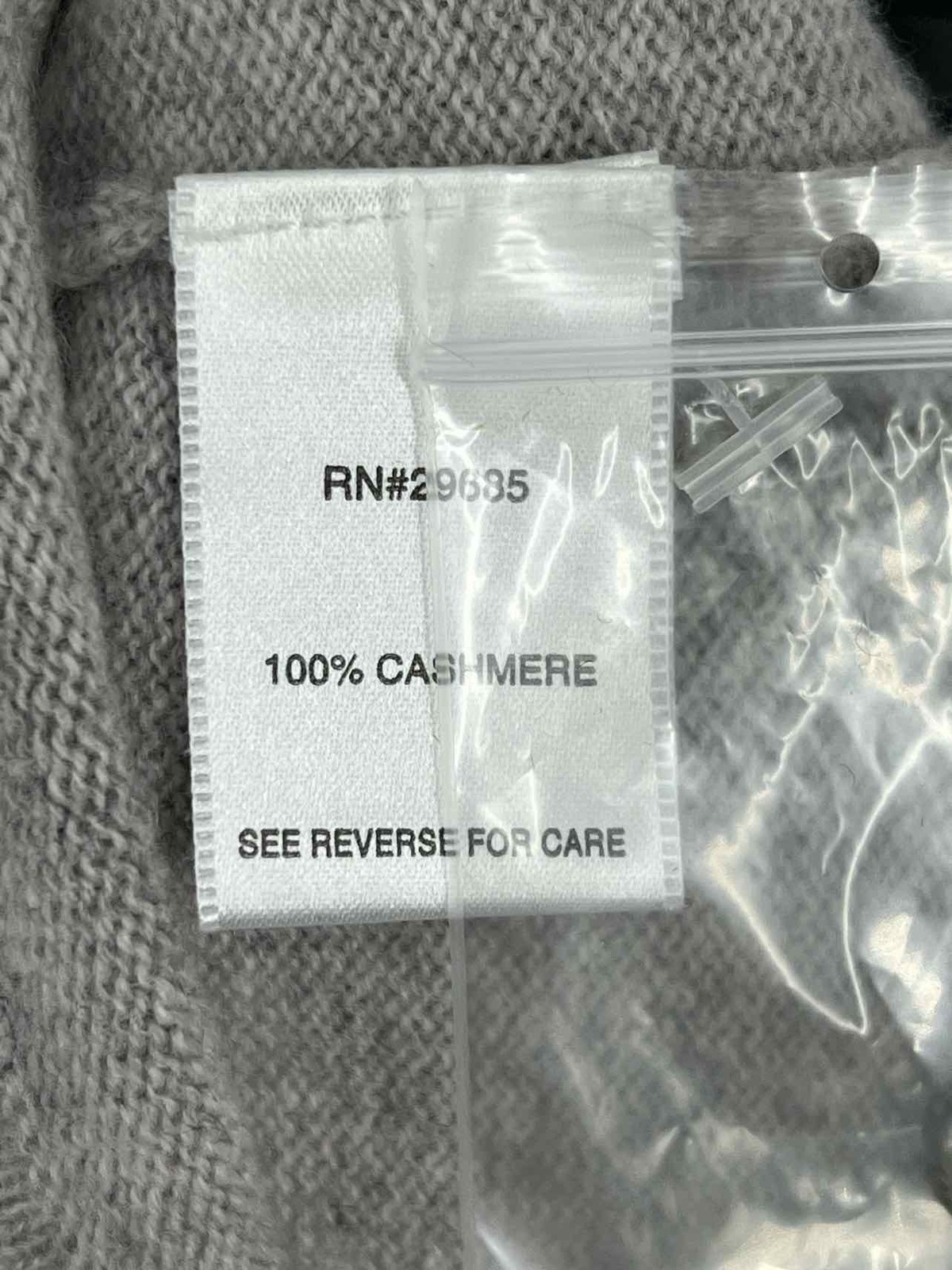 Pendleton Size S Gray Flounce Cashmere Designer C… - image 3